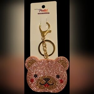 Pink 🐻 Bling Keychain/Bag Charm